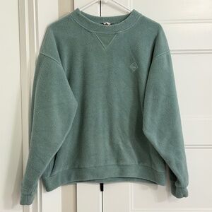 Early Winters Fleece Pullover Size S Sage Green